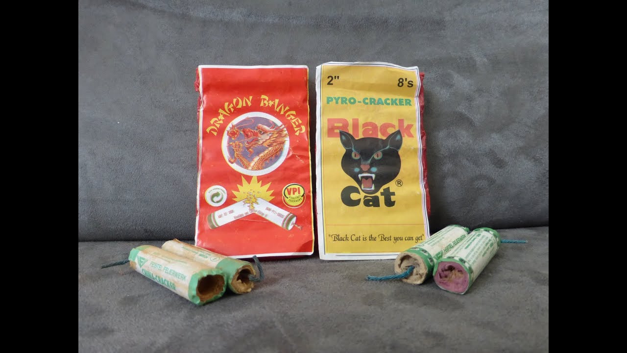Feuerwerk Klasse 2: Feistel Pyro-Cracker Black Cat/Dragon Banger