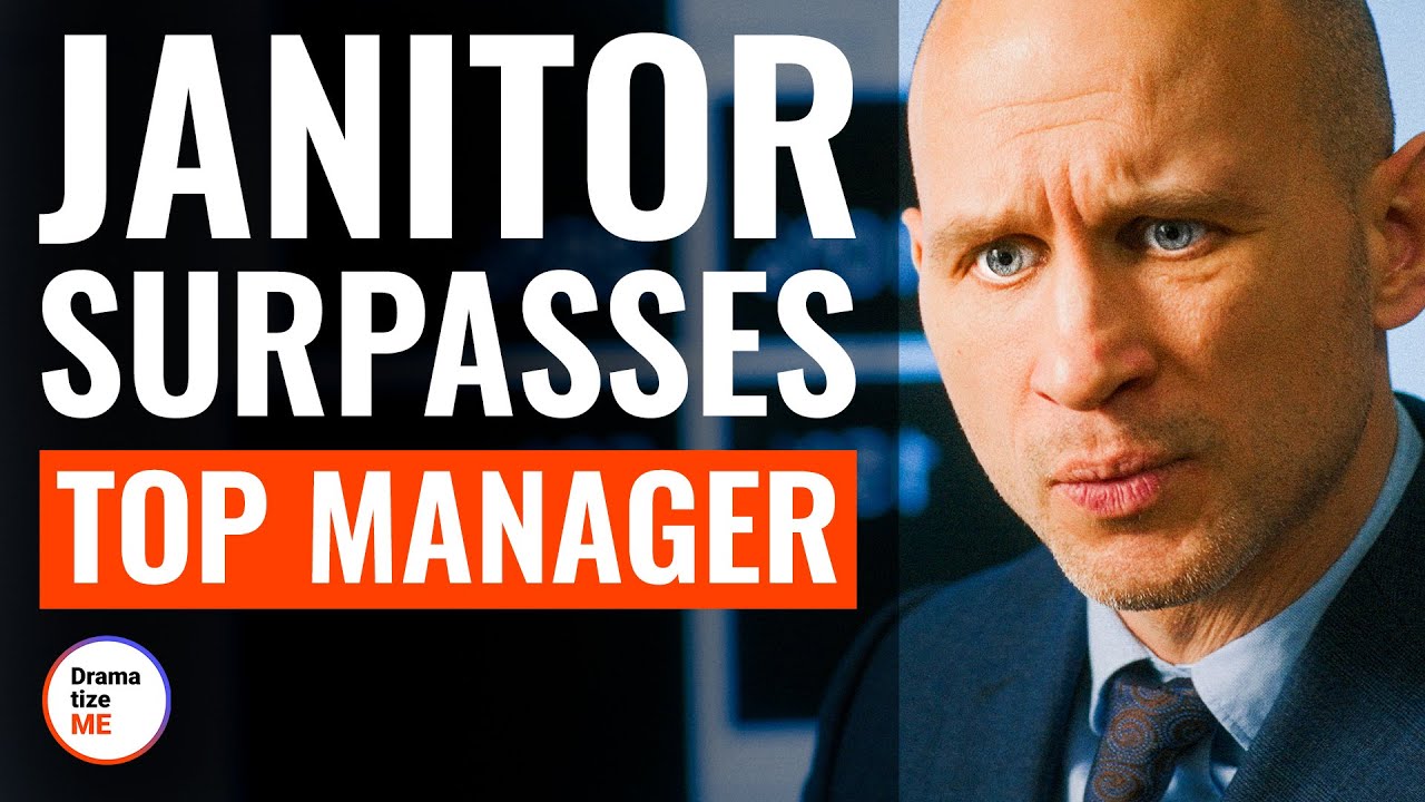 Janitor Surpasses Top Manager | @DramatizeMe