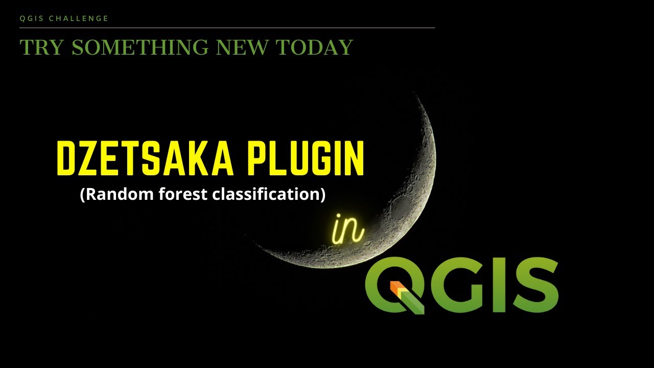 Плагин Dzetsaka — классификация случайного леса #QGIS Tutorial