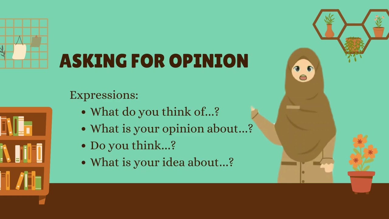 Asking and Giving Opinion. English Lesson - SMK Grade XI