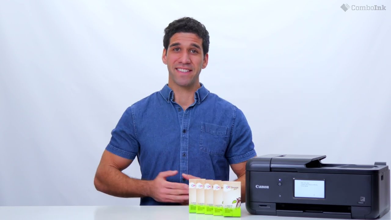 How to change Canon 280 281 ink cartridges at Canon PIXMA TR8620 printer - Step-by-Step by ComboInk
