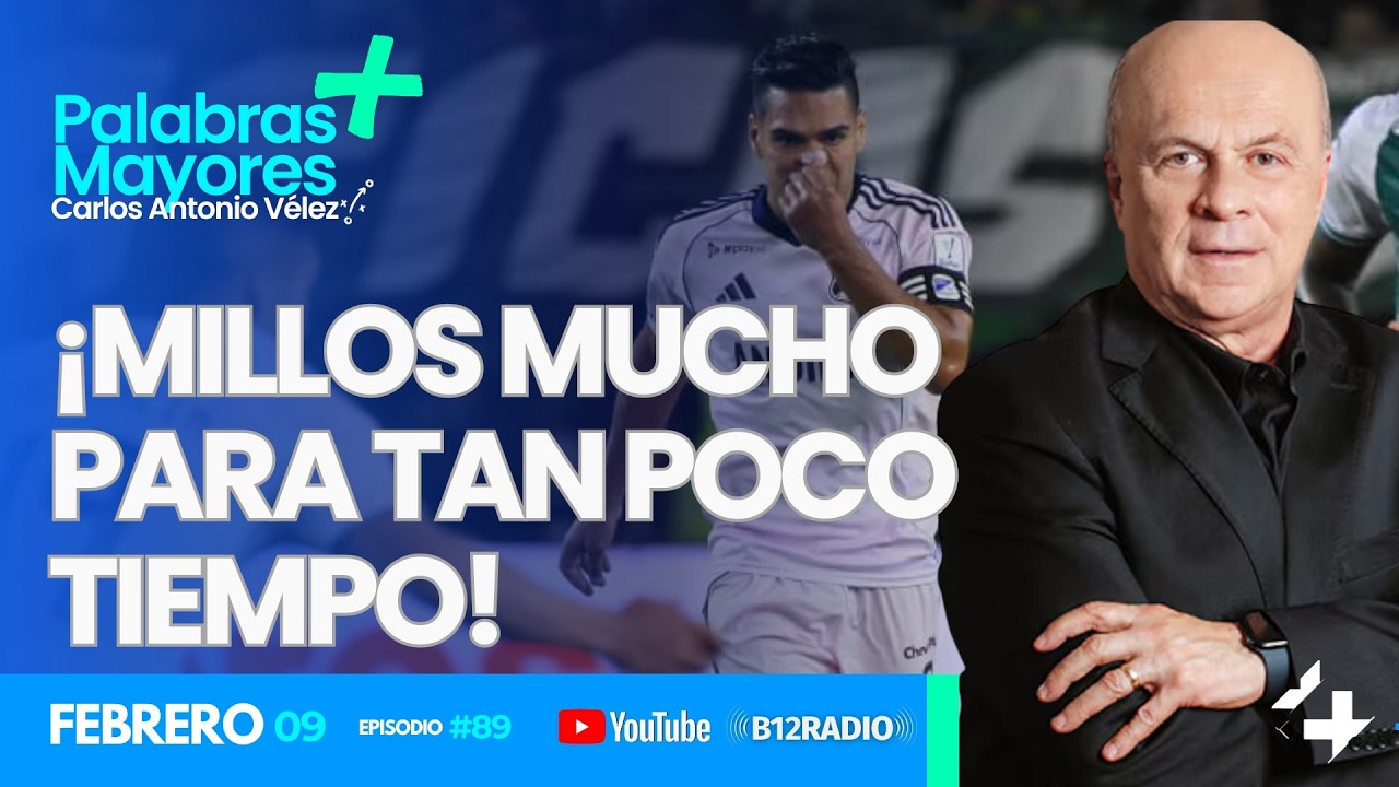 ENVIVO MILLOS MUCHO PARA TAN POCO TIEMPO | Carlos Antonio Vélez | Palabras Mayores +