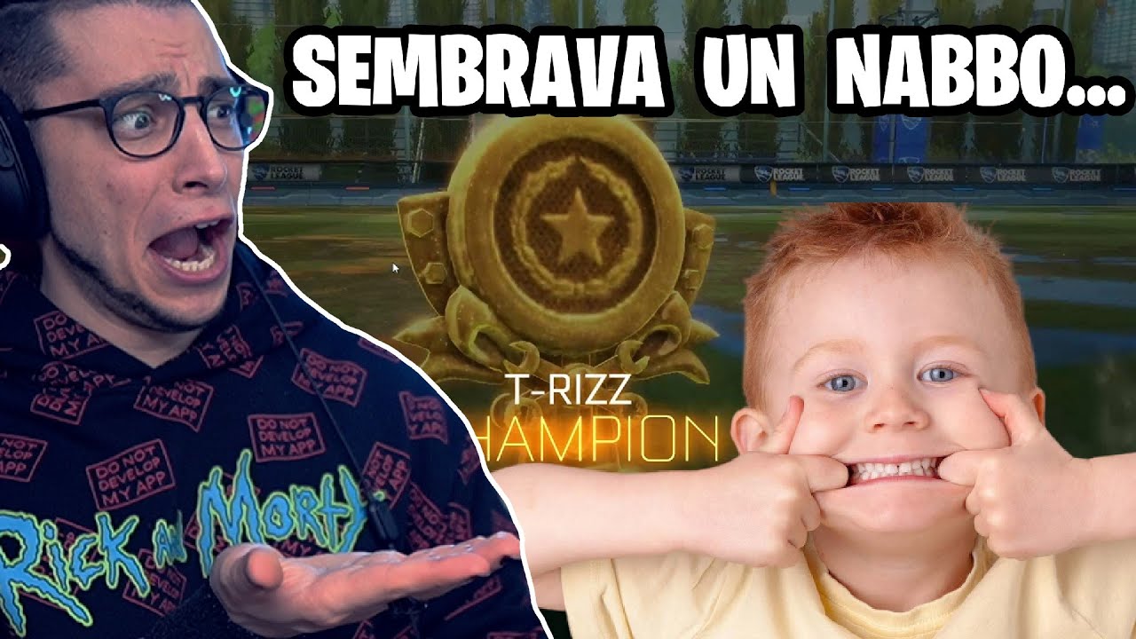 SEMBRAVA un NABBO MA POI ci CARRIA il TORNEO su ROCKET LEAGUE *carriati*