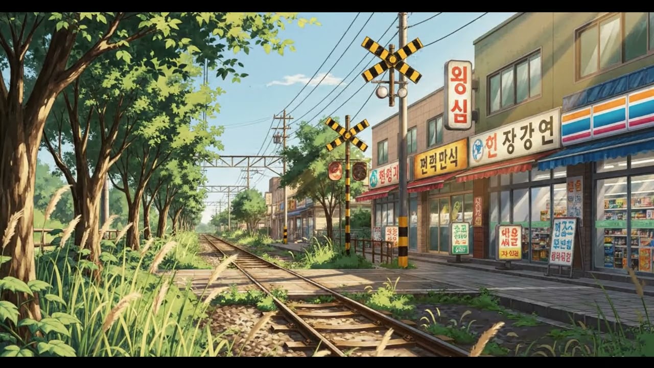 Quiet Railway Lofi 🚃🌿 | Calm Nature Lofi for Relaxing, Studying & Peaceful Moments