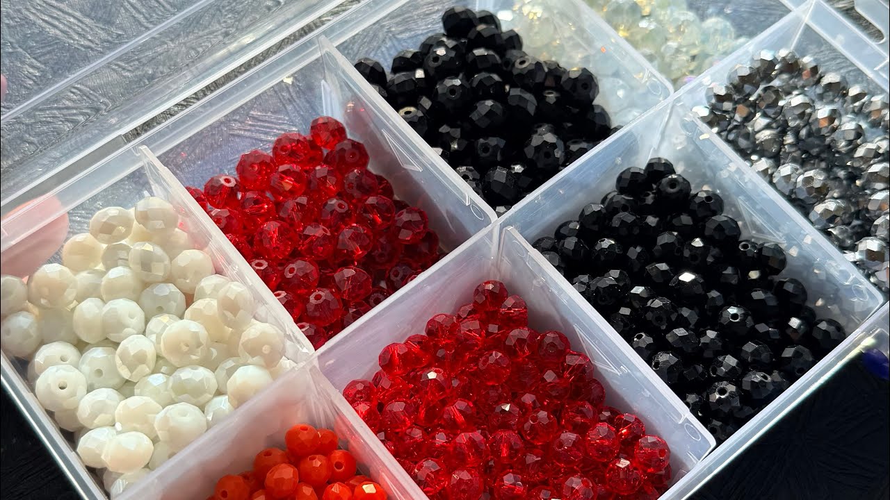 Нові бусини! Розпаковка для створення прикрас ✨ New Beads Unboxing ✨ Jewelry Making Haul #handmade 