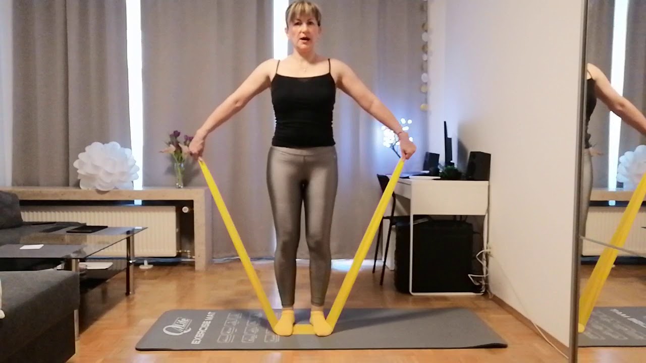 PILATES SA elastičnom TRAKOM