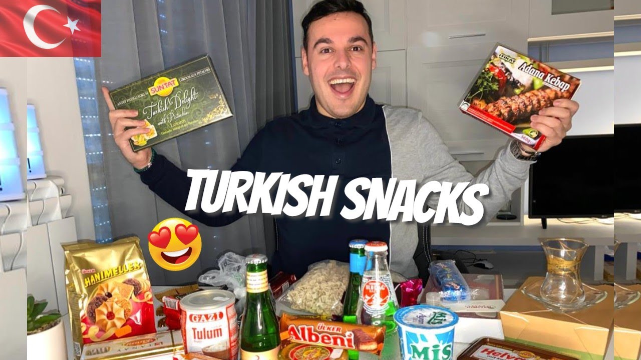 Italian Tries Turkish Food & Snacks #Mukbang