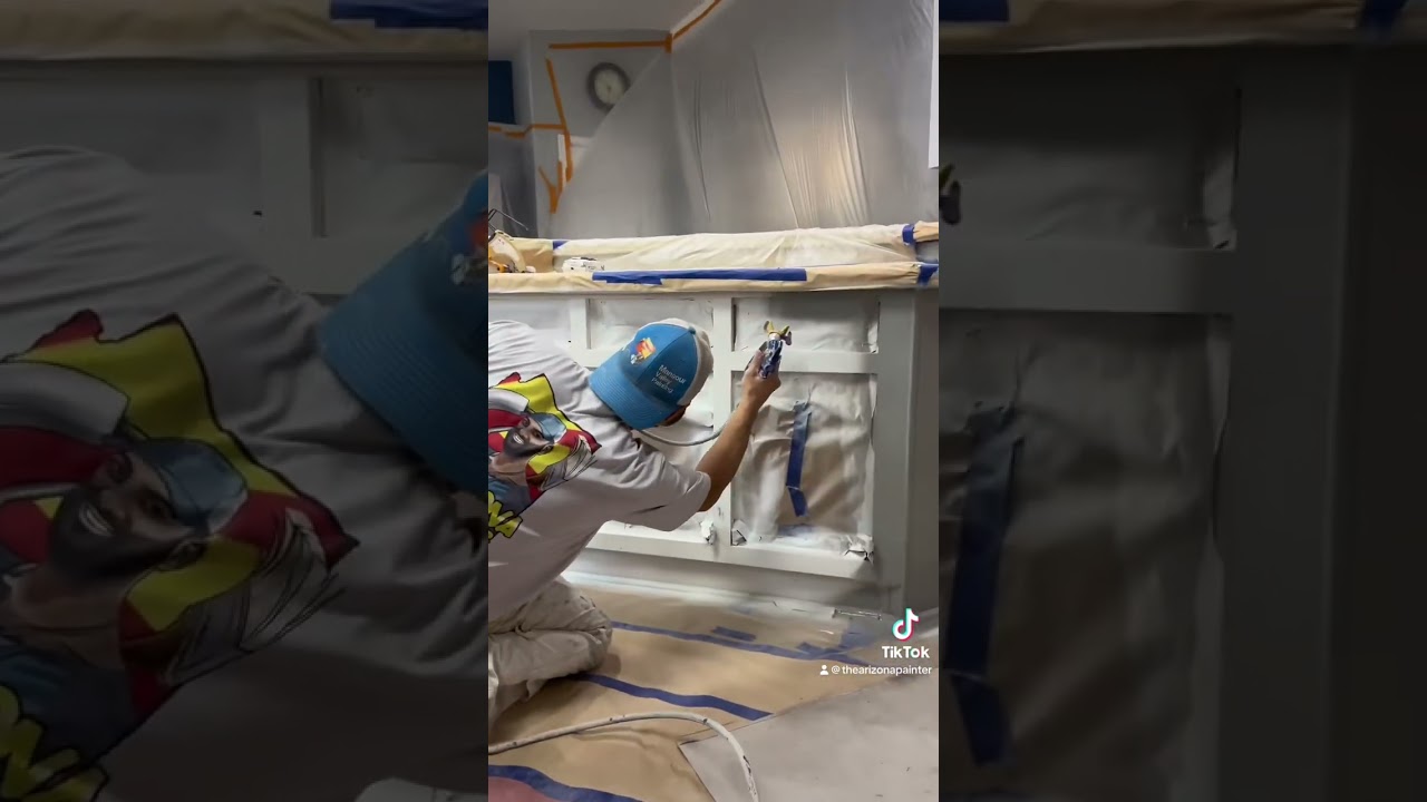 Airless paint Spraying Technique #howdoyoudoit #dontsweatthetechnique #paintsprayer #foryou