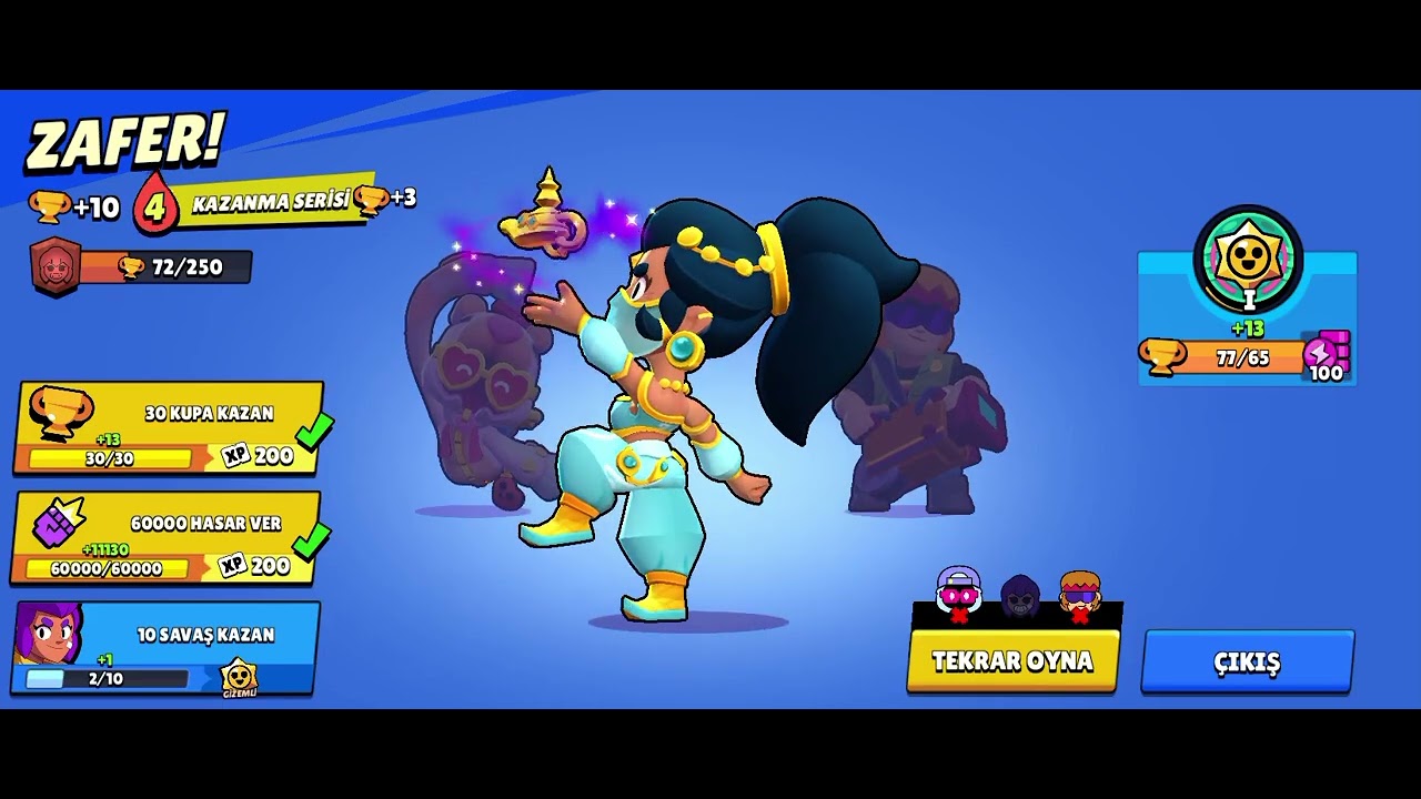 Brawl stars'ı çok severim Siz de seviyor musunuz