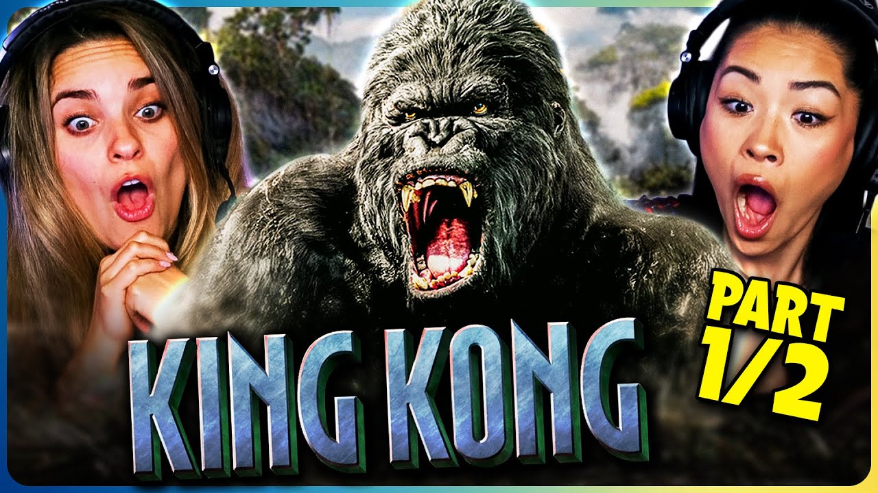 KING KONG Movie Reaction Part (1/2)! | First Time Watch! | Andy Serkis | Naomi Watts | Jack Black