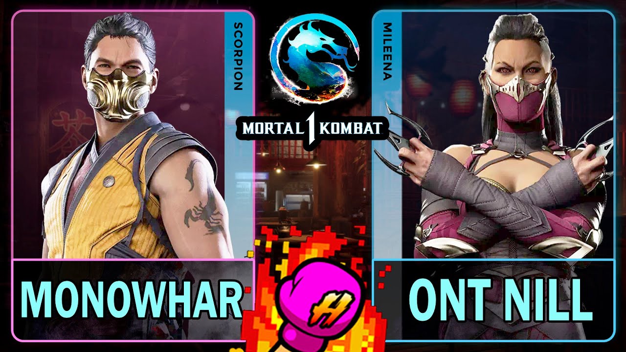 MK1 Monowhar (SCORPION) VS Ont Nill (MILEENA)🥊Mortal Kombat 1🥊4K 60ᶠᵖˢ
