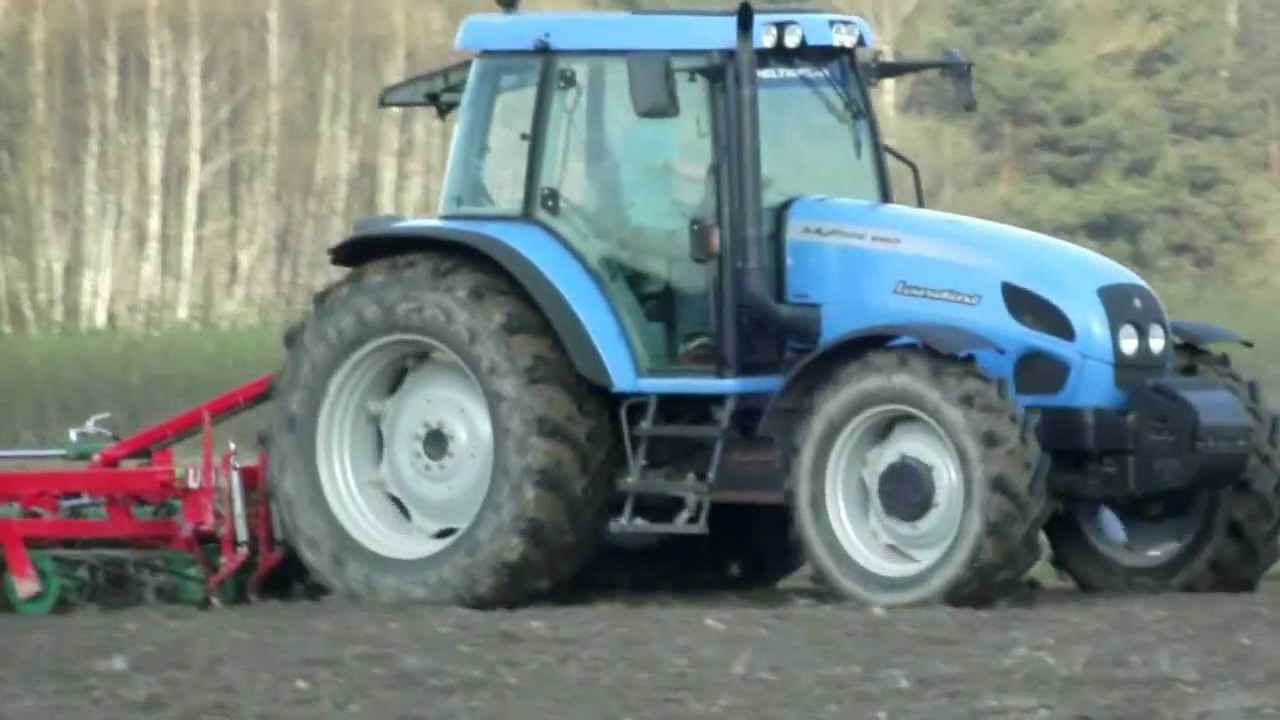 Prace wiosenne 2012- agregatowanie i orka/ Landini Mythos 110 & Unia Kombi 3,7 i IBIS