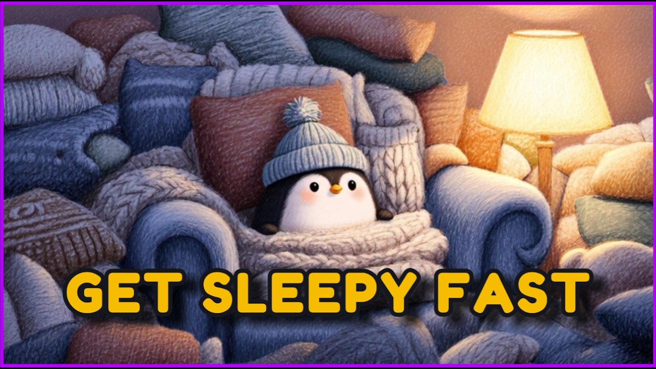 NEW Sleepy Little Star 🌟 1 Hour Instant Sleep Lullaby | Cute Penguin & Organic Calm for Toddlers