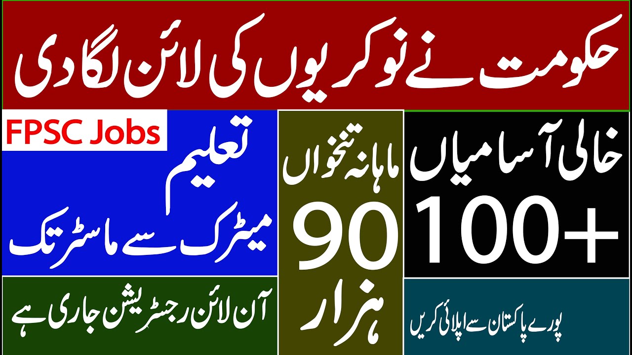 Federal Public Service Commission Jobs 2020|FPSC Jobs 2020 Online Apply