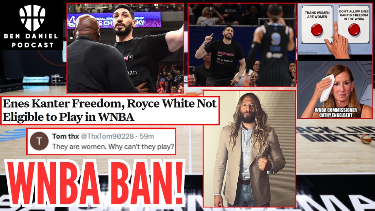 BANNED! Trans Players Enes Kanter & Royce White NOT ALLOWED IN WNBA DRAFT! League ABOUT TO GET SUED