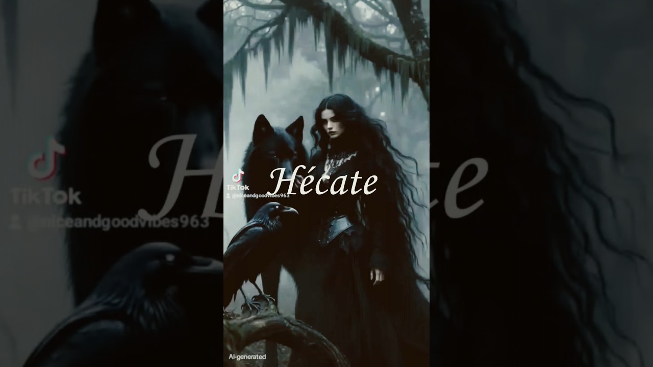 Hécate, Goddess of magic, intuition, and hidden wisdom. 