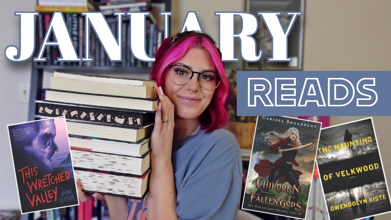 I read 12 books in January. Here's me talking/ranting about them 🤪