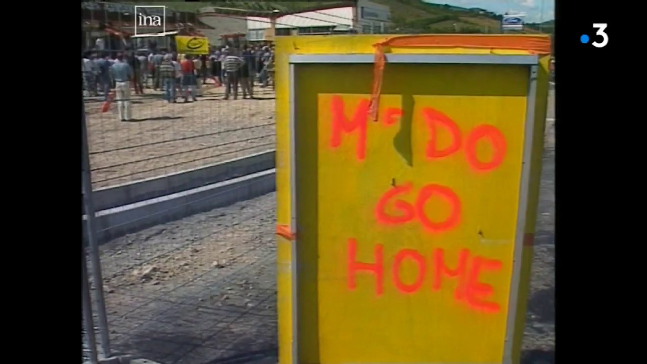 20 ans après le démontage du Mac do à Millau reste un symbole