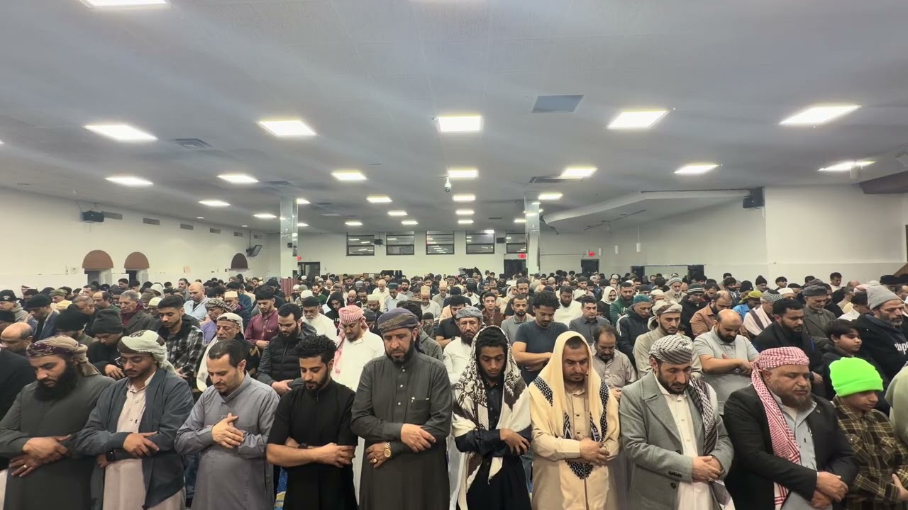 صلاة التراويح بالحامع الكبير ليلة التاسع عشر من رمضان