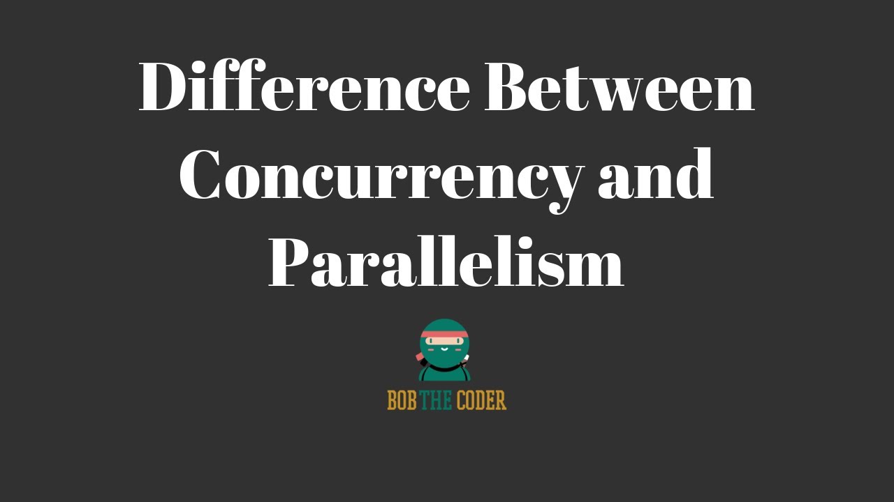 Concurrency Vs Parallelism with example | What is concurrency and parallelism | Bob The Coder