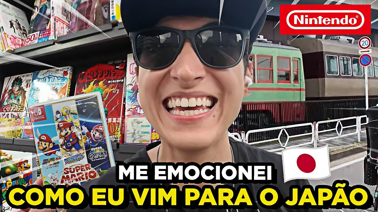 Jornada Mostrando Minha Vida no Japão: Eu era Garçom! 1ª Casa, Jogos Baratos e Raros, Como Vir Morar