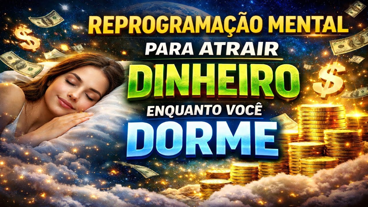 Reprogramação Mental Profunda Para Atrair Dinheiro Enquanto Você Dorme