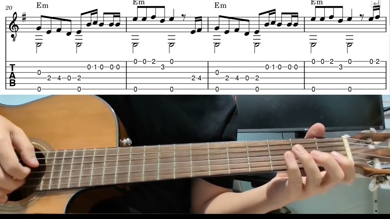 Angry Birds Theme - Easy Fingerstyle Guitar Playthrough Tutorial Lesson With Tabs