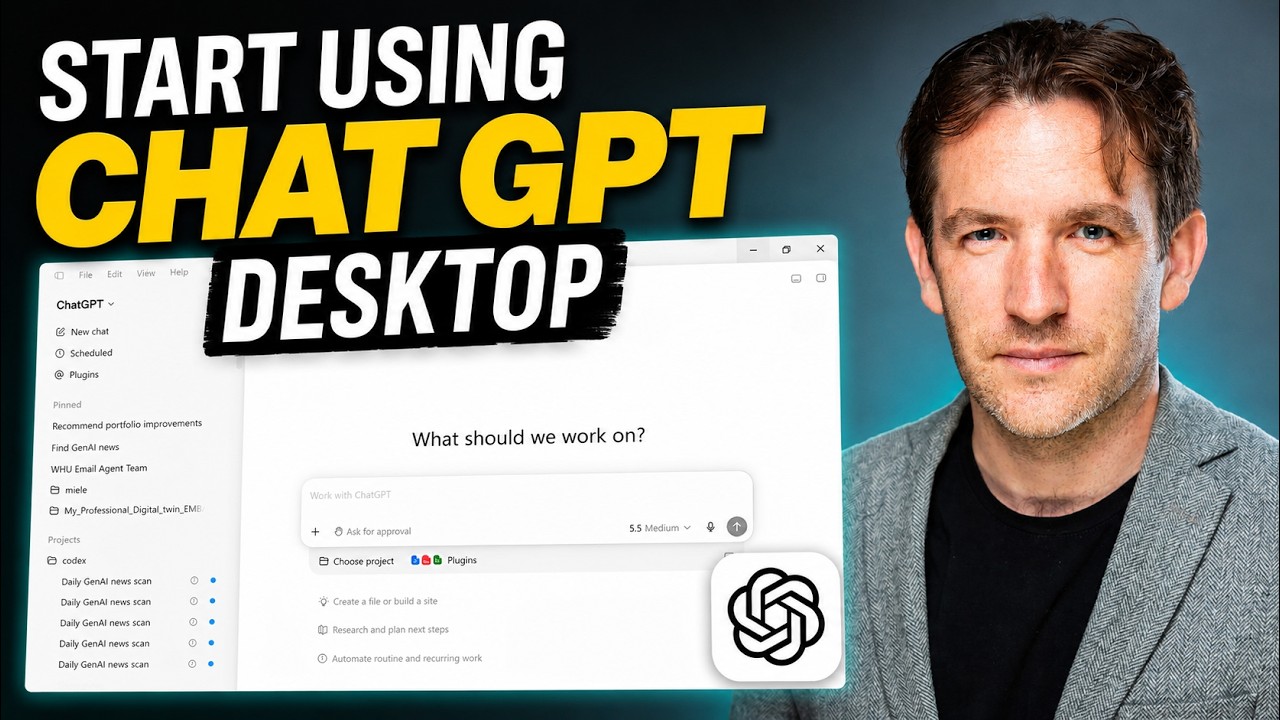 New ChatGPT Desktop App Tutorial: Setup, Safety & Essential Features