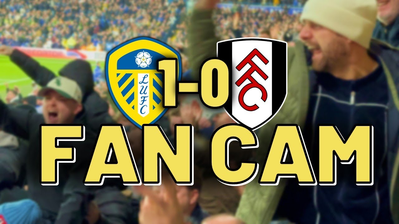 LATE GOAL SCENES AT ELLAND ROAD | Leeds 1-0 Fulham