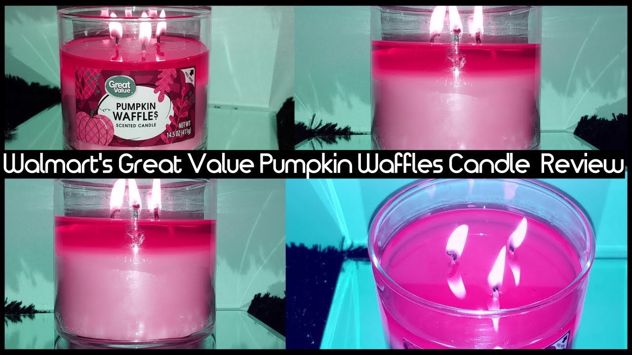 (Candle Review) 1st Impression Pumpkin Waffles ▌Walmart's Great Value 