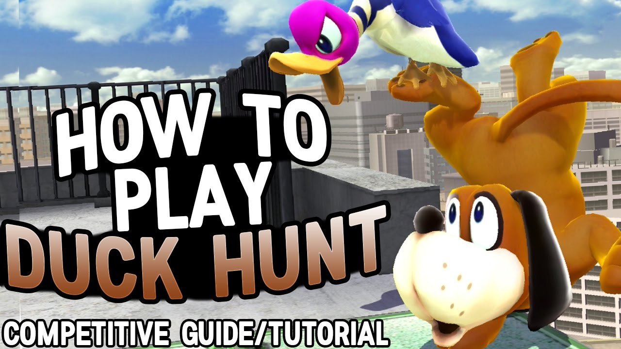Smash 4 Wii U - Duck Hunt Competitive Tutorial
