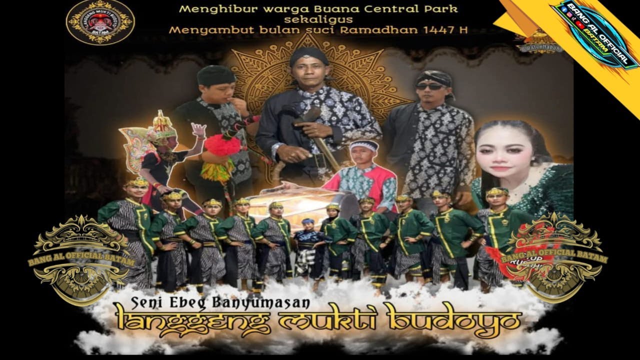 Live Kesenian Kuda Kepang Langgeng Mukti Budoyo di Buana Central Park Tembesi