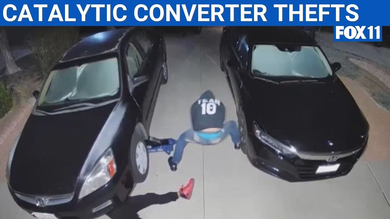 Thieves steal catalytic converter in Los Angeles County | FOX 11 LA