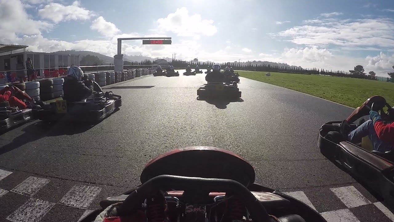 Torneo de Karts en el Kartodromo Valga - Carrera 3/3 pista casi seca al final - GoProLopez onboard