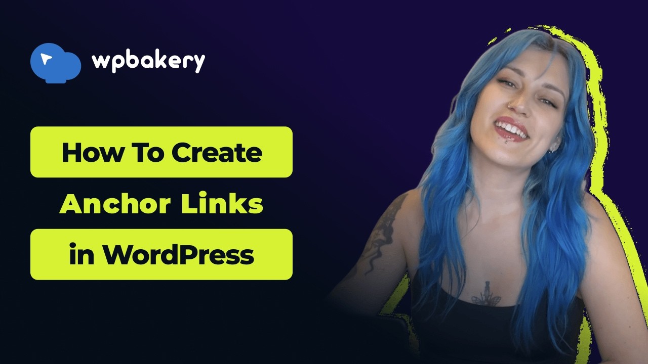 Create anchor links (page jumps) in WordPress | Classic editor, Gutenberg, and WPBakery