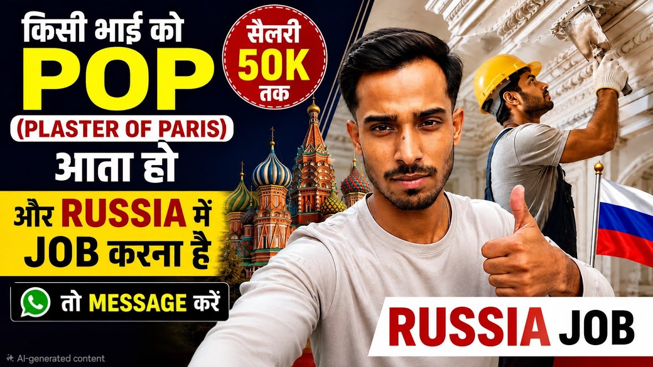 Russia 🇷🇺 Warehouse Helper Jobs 2026 || Salary 85,000-95,000 | indians #jobs #visa 
