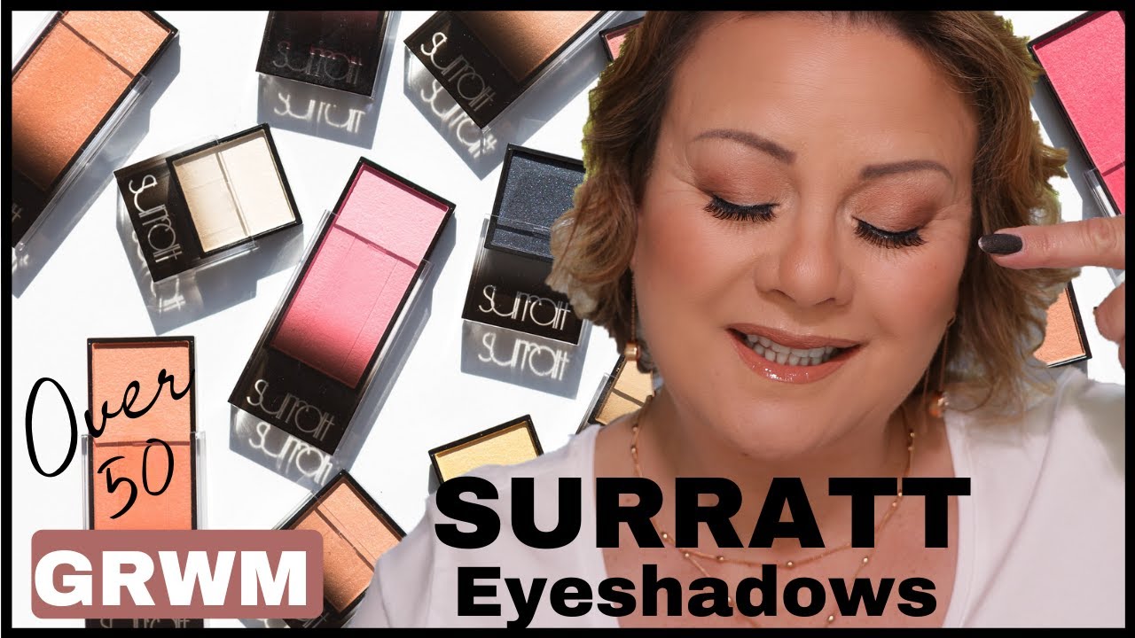 Surratt Eyeshadows - Tutorial Over 50 Mature Hooded Eyes
