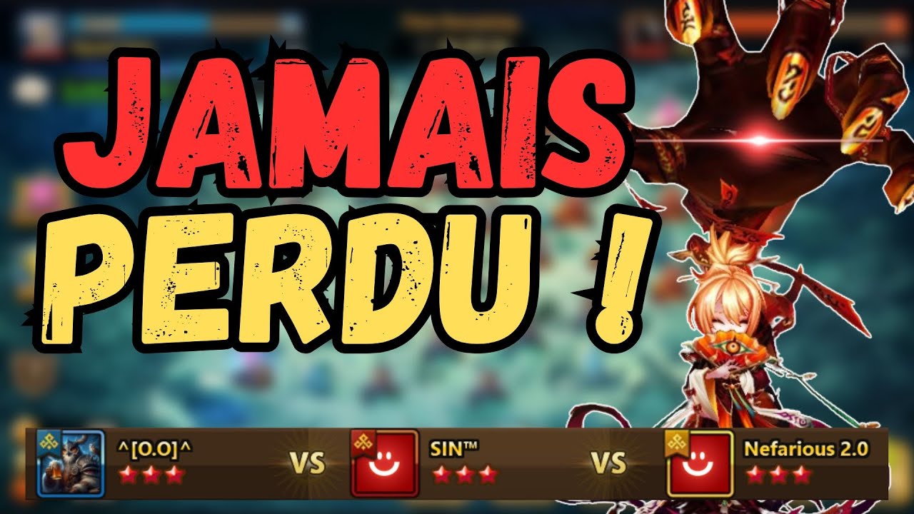 Cette compo n'arrive pas à perdre ! SUMMONERS WAR