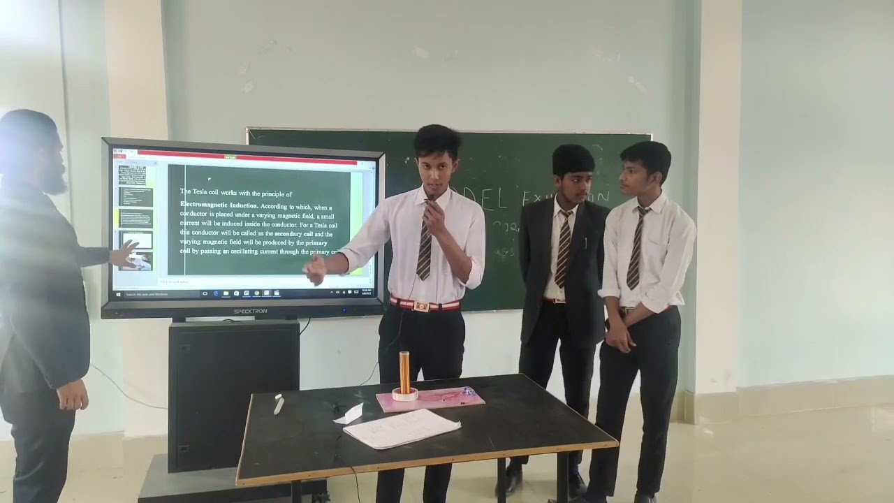 TESLA COIL PRESENTED BY BIG BRAINS | MODEL EXIBITION 2022