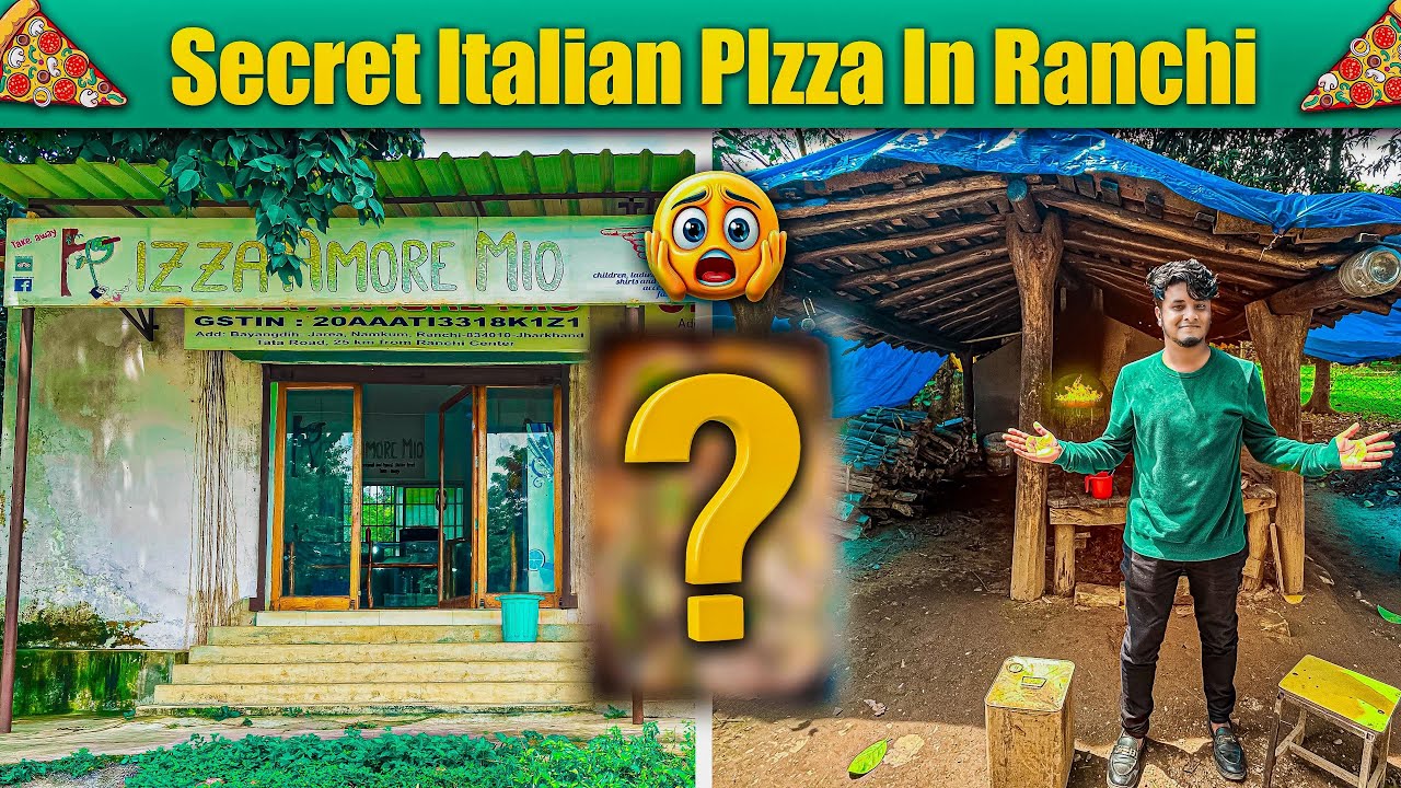 Secret Italian Pizza In Ranchi 😱 | Pizza Amore Mio Ranchi