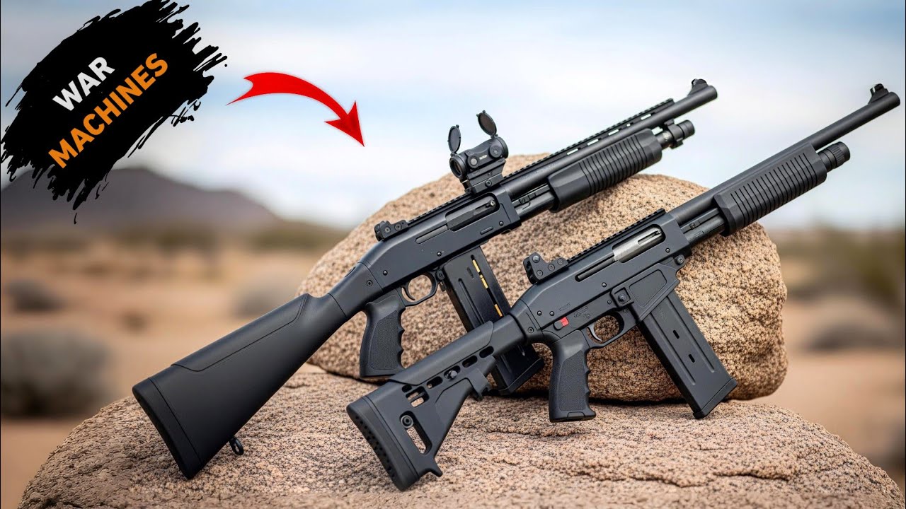 These Shotguns are Basically War Machines!