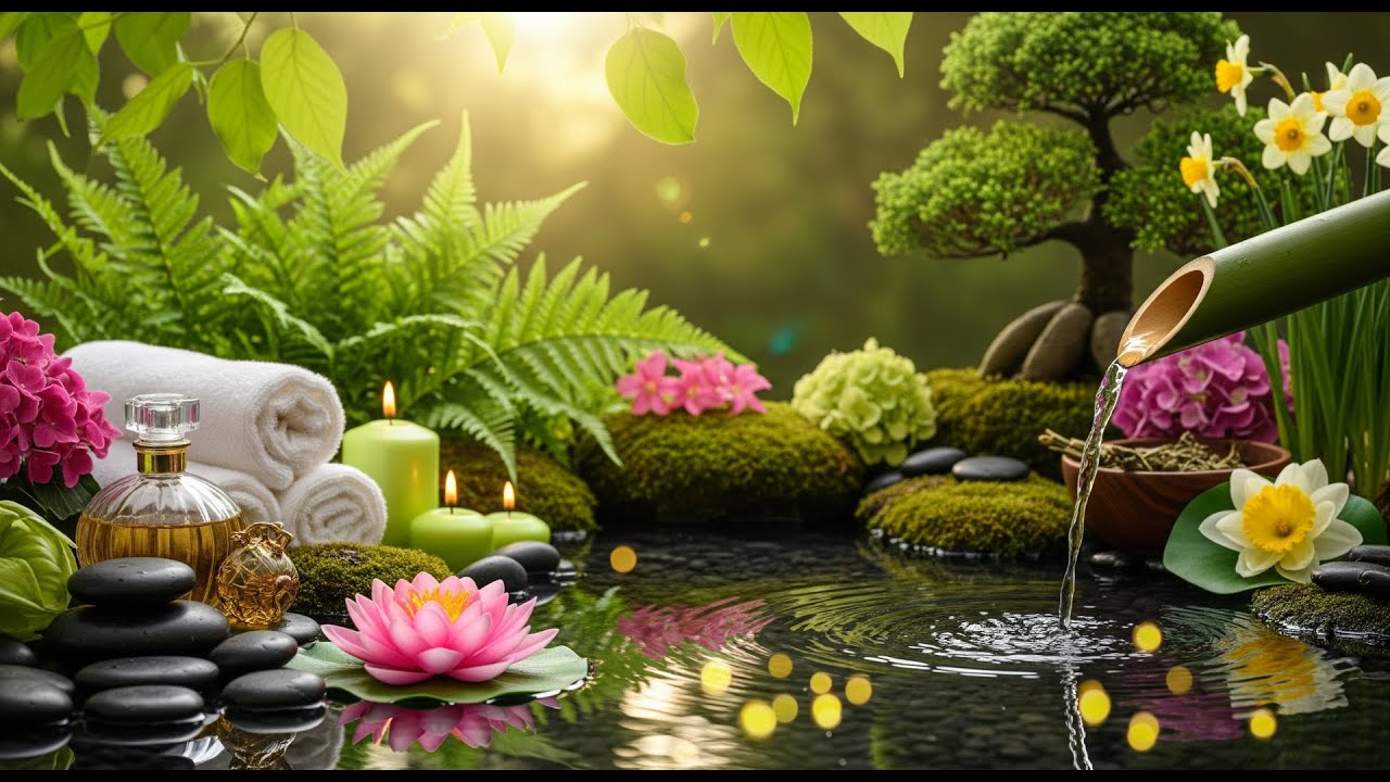 Soothing Water Sounds & Relaxing Sleep Music 🌿 Stress Relief, Anxiety Reduction & Deep Meditation