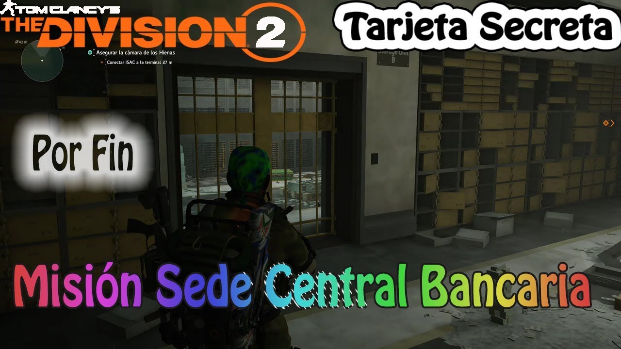 Llave Secreta Sede Central Bancaria - The Division 2