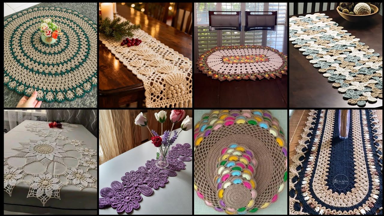 Wow looking for amazing attractive stylish crochet pattern of table cover designs ideas 