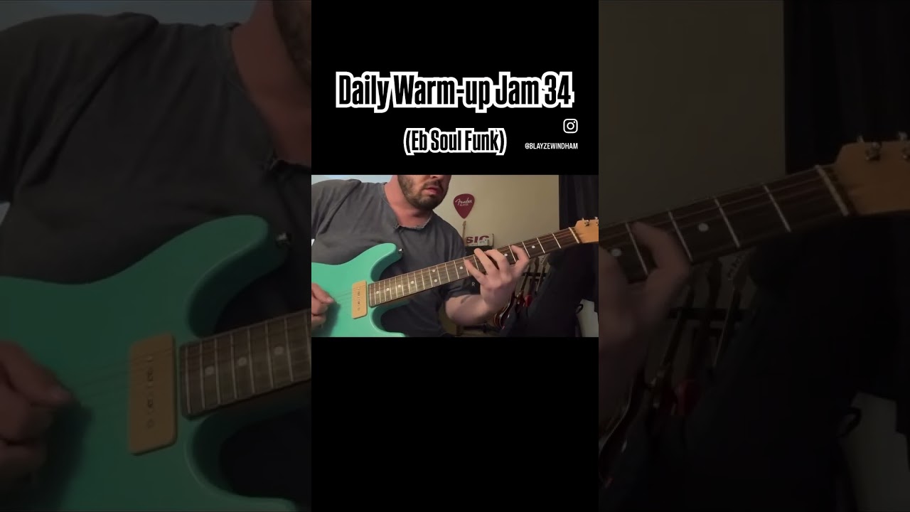 Daily Warm-up Jam 34 (Eb Soul Funk) 