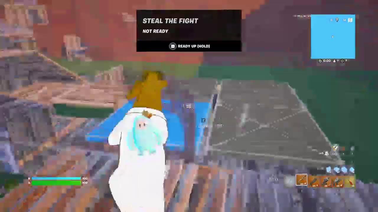 بث فورتنايت نسوي فعاليات في الماب الجديد
