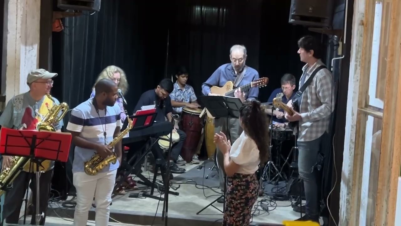 Afro Blue  played by the Havana Music School/Morningside Studios ensemble