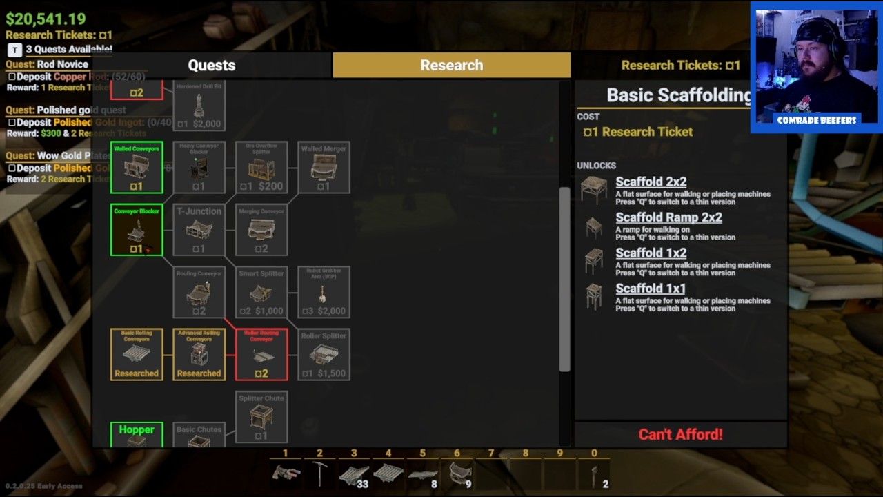 Into the Darkness, for gold and ore!