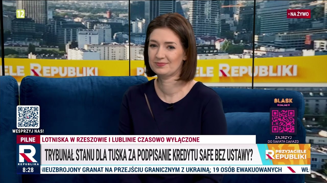 Gembicka demaskuje: Tusk podpisze kredyt SAFE bez ustawy?! To droga pod Trybunał Stanu!