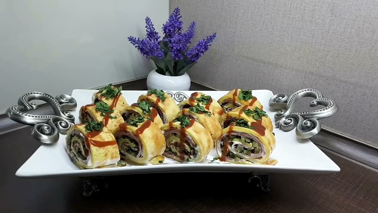 😋 طرز تهیه رولت کالباس عالی و بینظیر 😋